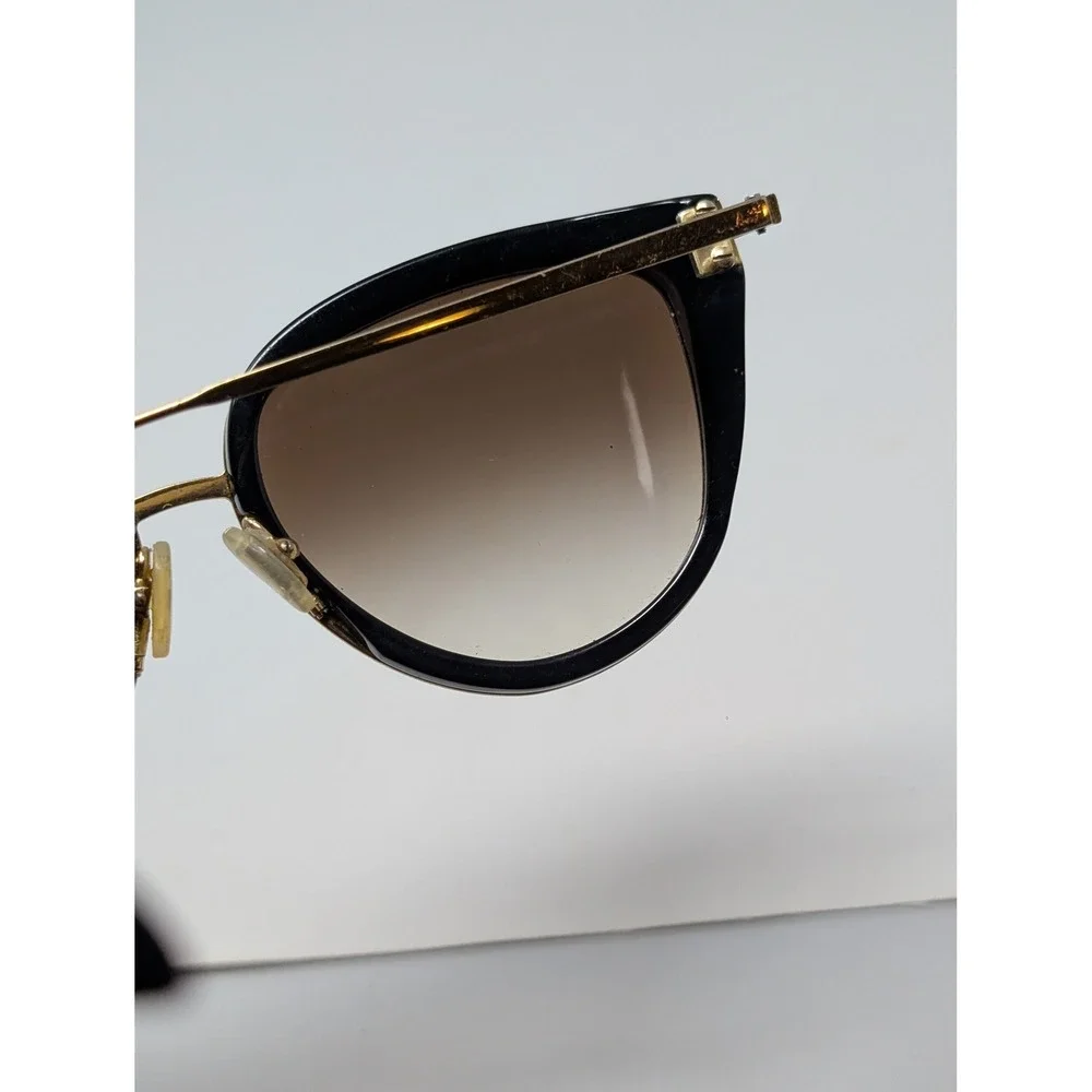FOR‎ PARTS* Thierry Lasry Enigmaty Sunglasses Cat Eye Black Gold